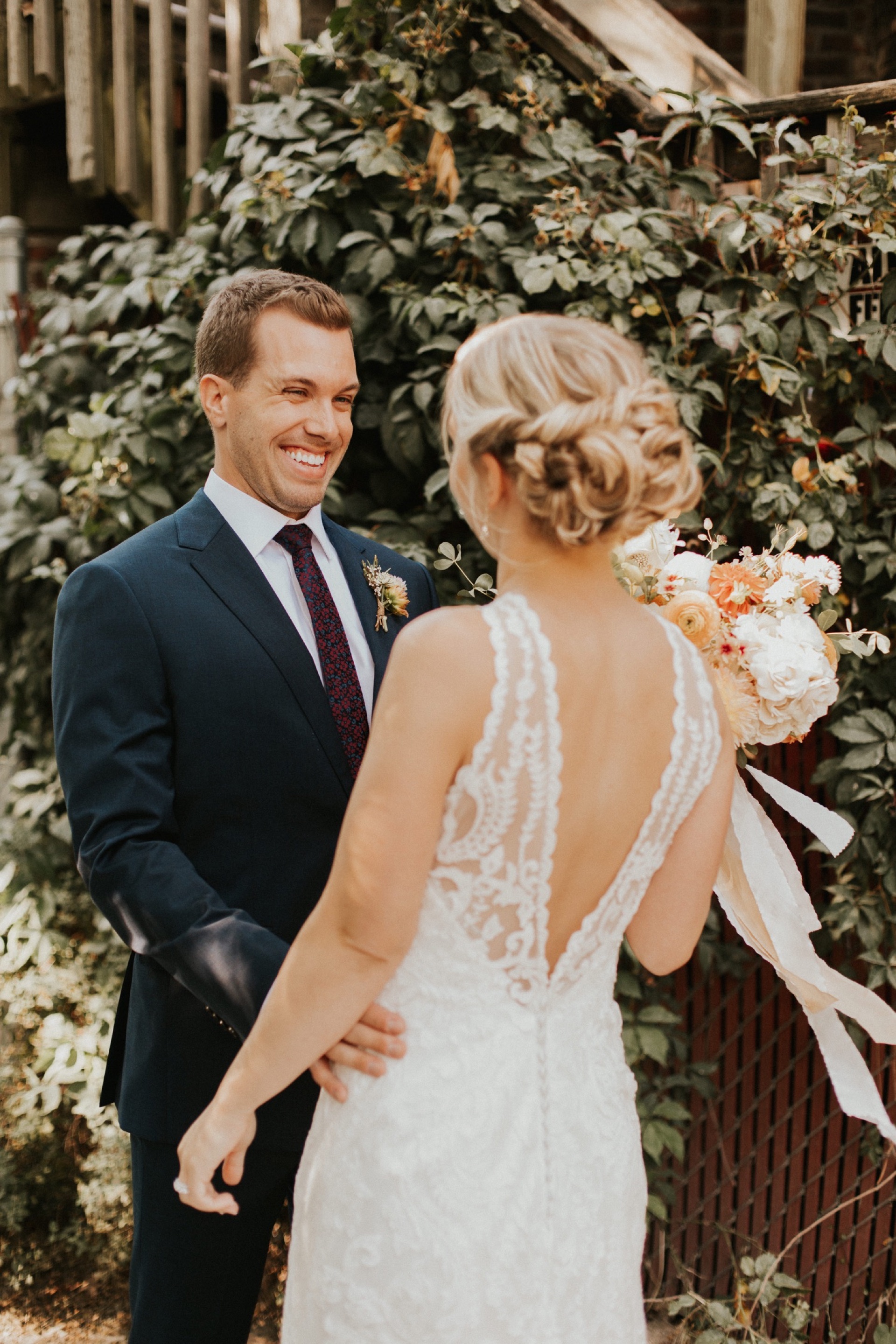 Corson Building Wedding by Sarah Anne Photography