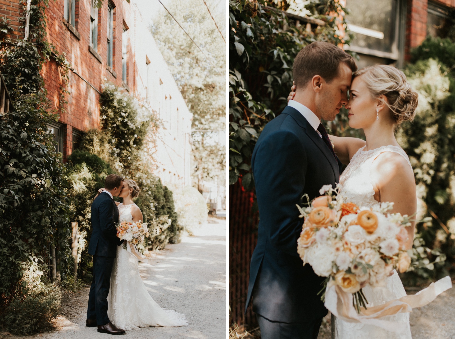 Corson Building Wedding by Sarah Anne Photography