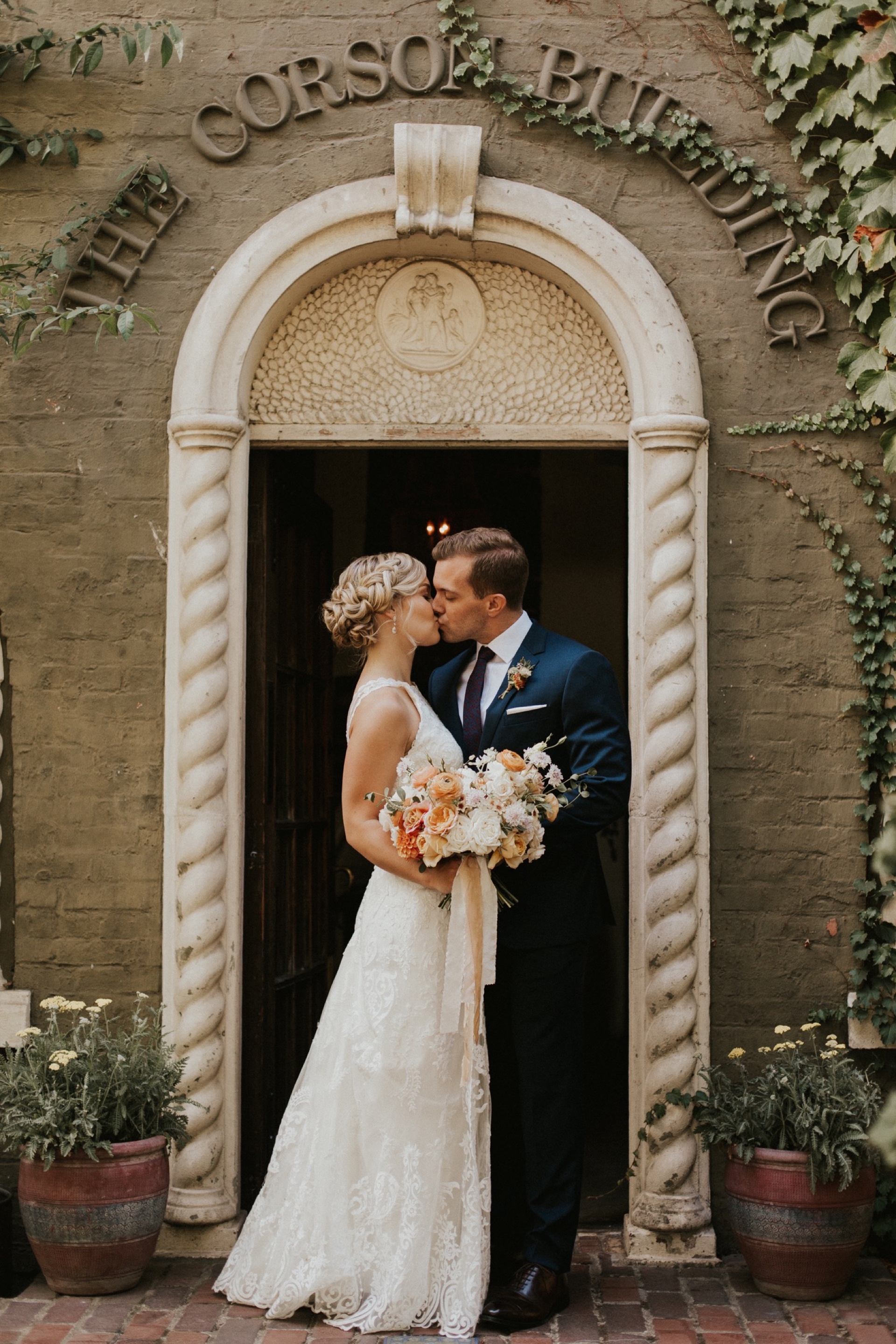 Corson Building Wedding by Sarah Anne Photography