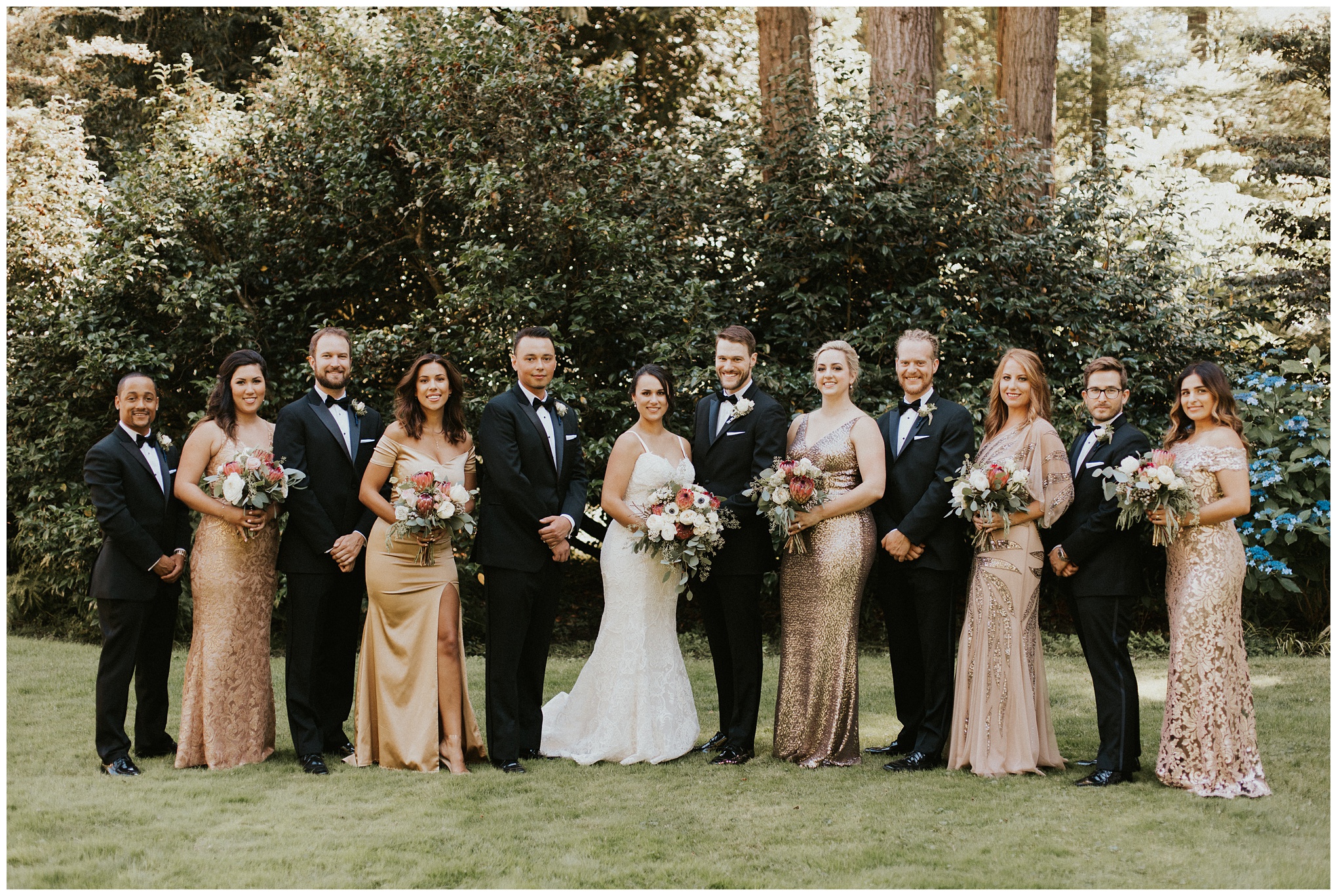 Lakewold Gardens Wedding by Sarah Anne Photography