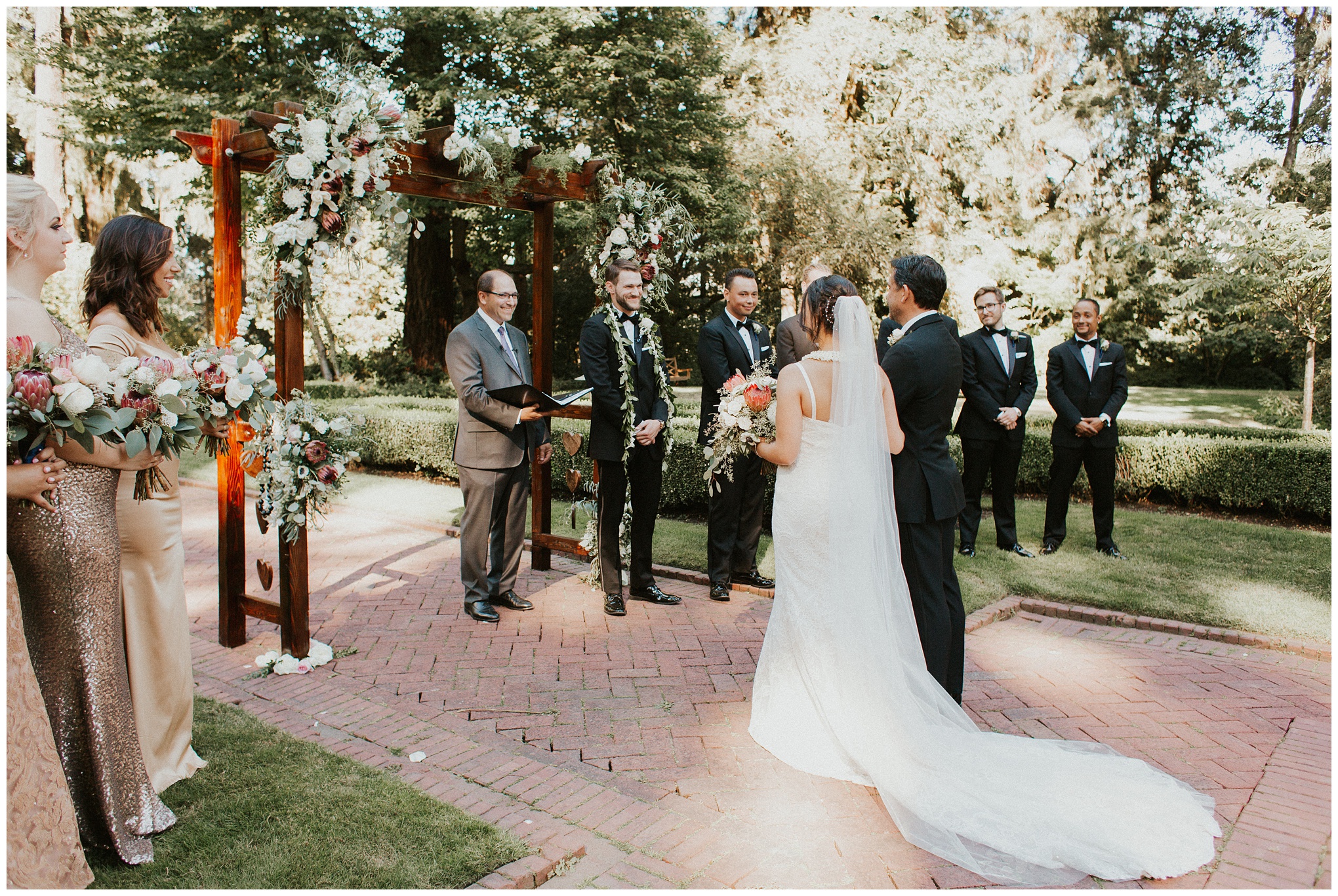 Lakewold Gardens Wedding by Sarah Anne Photography