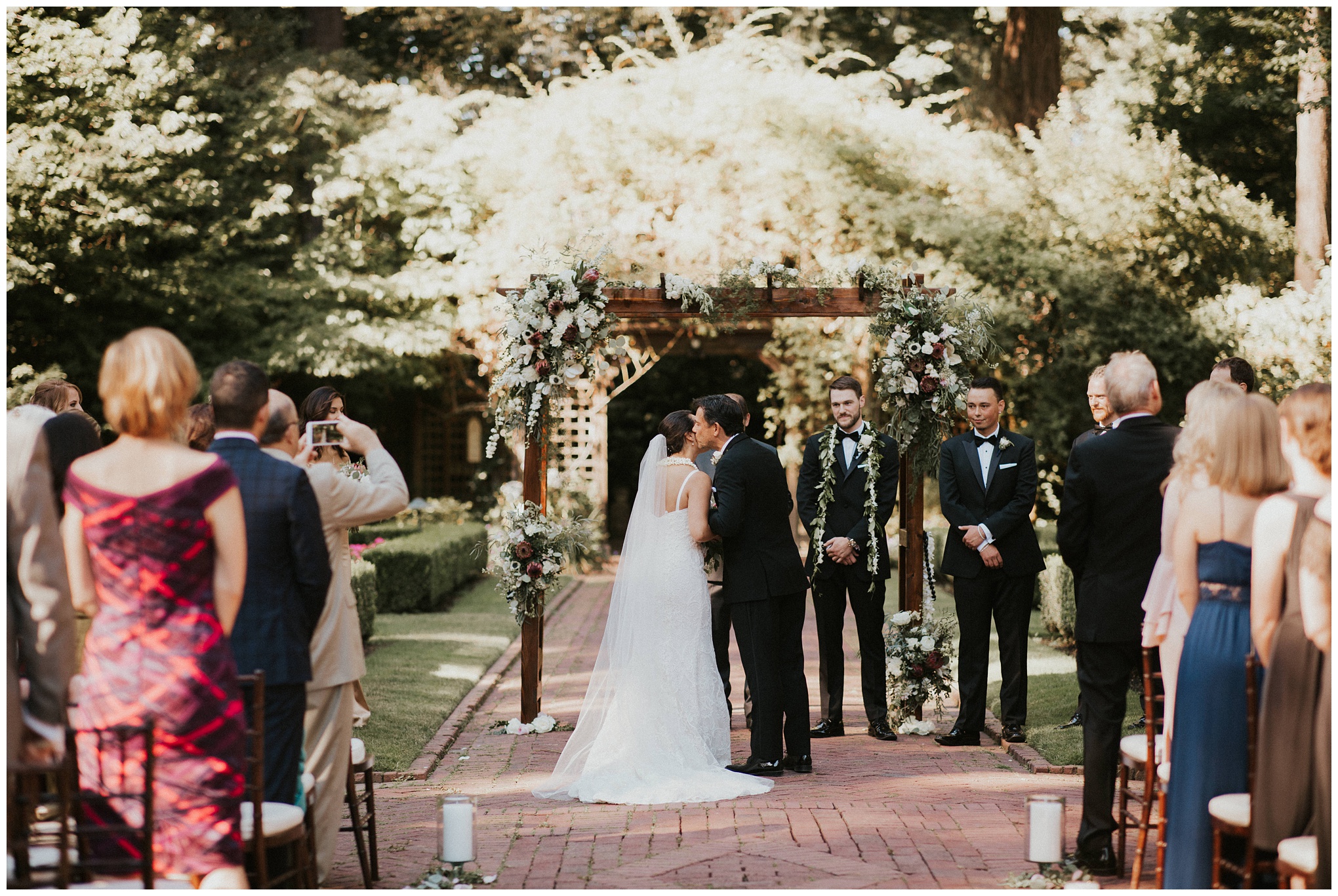 Lakewold Gardens Wedding by Sarah Anne Photography