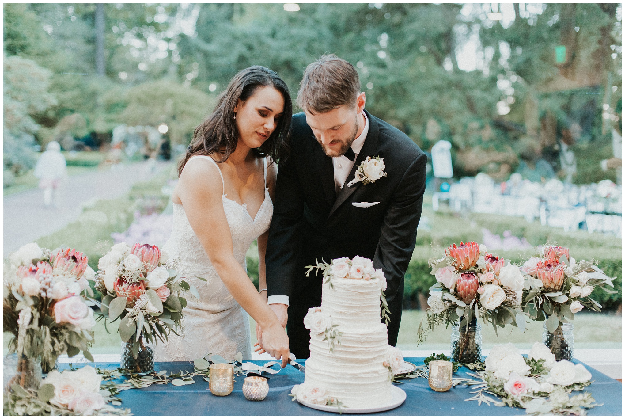 Lakewold Gardens Wedding by Sarah Anne Photography